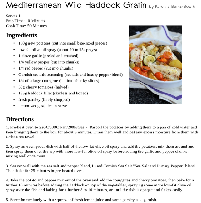 Mediterreanean Wild Haddock Gratin-2